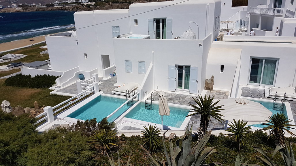 Hotel de lujo con piscina privada Bay Hotel, en Mykonos